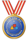 Top.One.Ru — Золотая медаль участника
